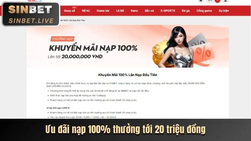 Giao diện ứng dụng 98win trên điện thoại di động